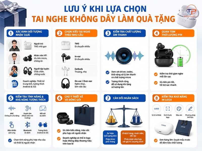 Tai Nghe Không Dây Làm Quà Tặng: Đặc Điểm, Phân Loại Và Top Mẫu 32 Dat mua tai nghe khong day
