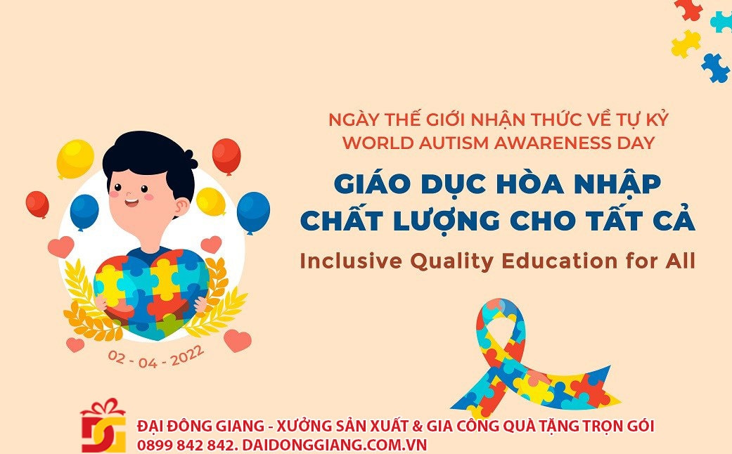 Ngày thế giới nhận thức tự kỷ (2/4)