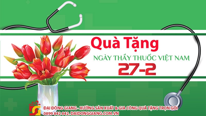 Qua tang ngay thay thuoc viet nam