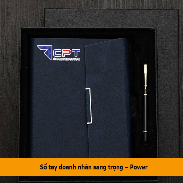 Sổ tay doanh nhân sang trọng – power