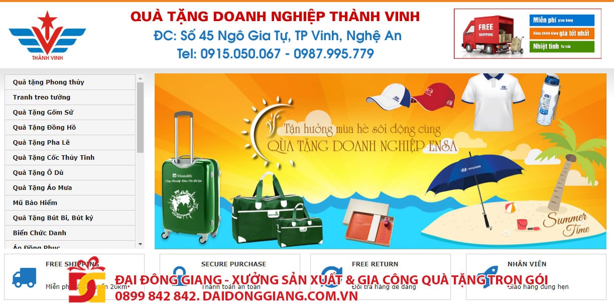 Qua tang thanh vinh 1