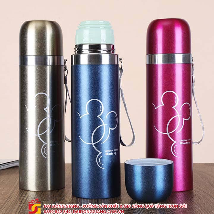 Binh giu nhiet 2 lop mug mouse 500ml