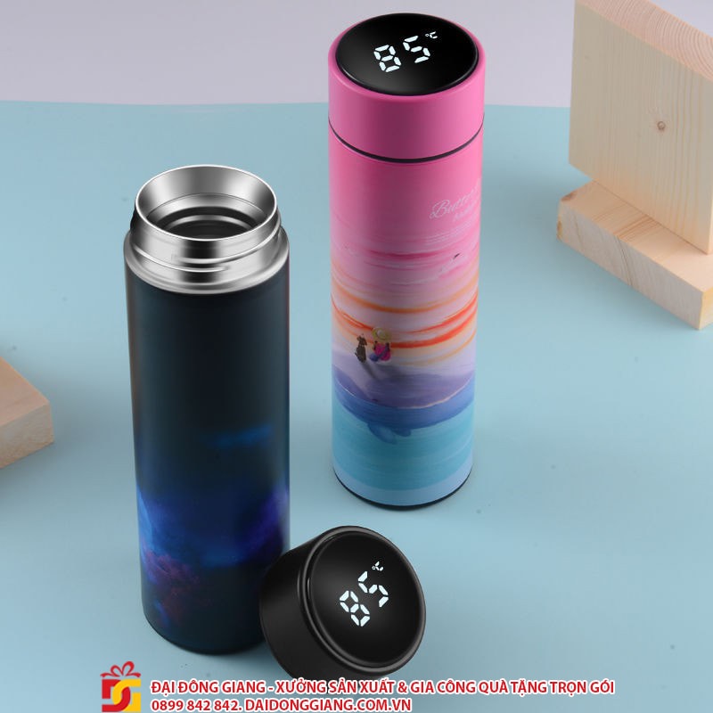 Binh giu nhiet hien thi nhiet do cao cap q038 500ml