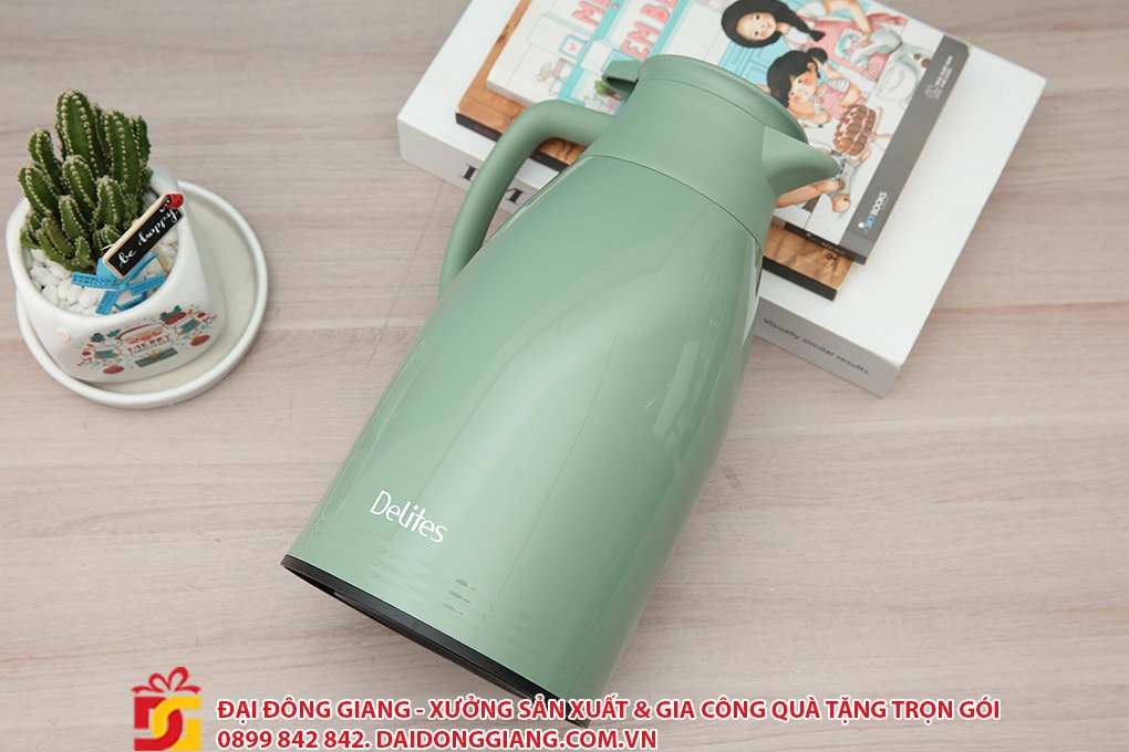 Binh thuy giu nhiet nhua 1300 ml delites th9134