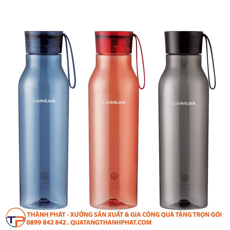 Bình Thuỷ Tinh Bọc Nhựa Với Quai Xách Công Sở Lns6239 27 Binh nuoc eco bottle abf664gry 750ml mau xam nang dong