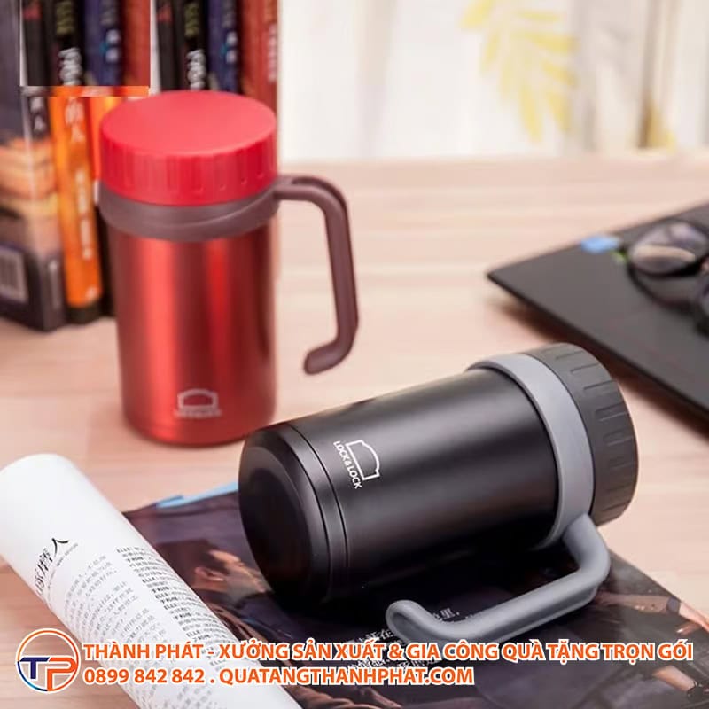 Ly Giữ Nhiệt Inox Lock&Amp;Lock Lhc4026 Có Tay Cầm 13 Ly giu nhiet inox locklock lhc4026 co tay cam thanh lich