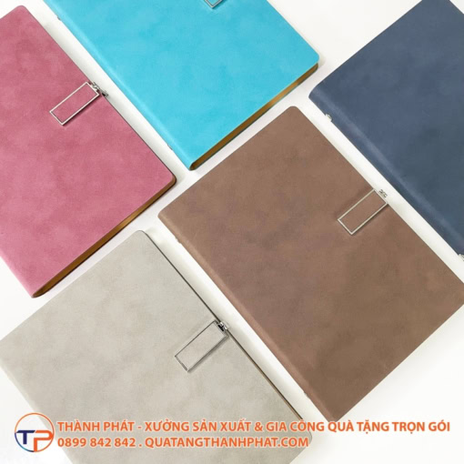 Sổ tay bìa còng móc cài