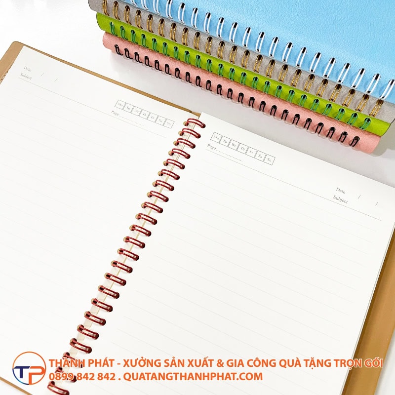 Sổ Tay Lò Xo Bìa Cứng 14 Sổ tay lò xo bìa cứng - ảnh 5