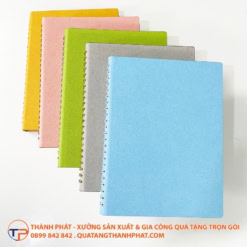 Sổ tay lò xo bìa cứng