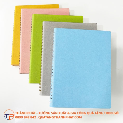 Sổ tay lò xo bìa cứng