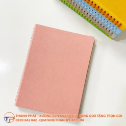 Sổ Tay Lò Xo Bìa Cứng 27 So tay lo xo bia cung hien dai 1