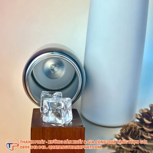 Bình giữ nhiệt hot wood nắp gỗ quai cao su bgn6208 - ảnh 3