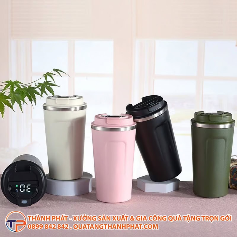 20+ Mẫu Quà Tặng Doanh Nghiệp Chăm Sóc Sức Khỏe Ý Nghĩa Nhất 27 Ly giu nhiet 510ml co hien thi nhiet do cong nghe