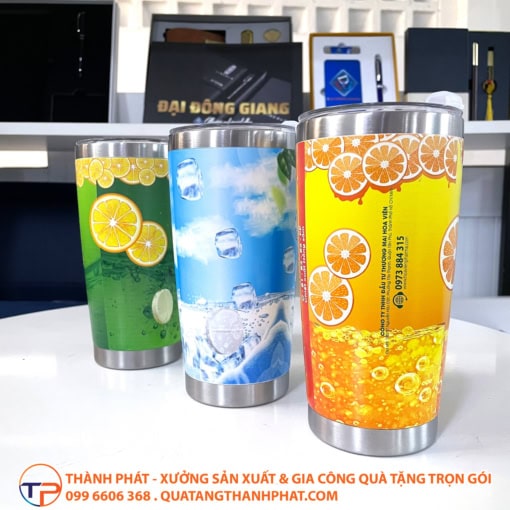 Ly giữ nhiệt in hình full  bgn64 - hình ảnh 2