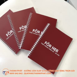 Sổ tay lò xo bìa giấy