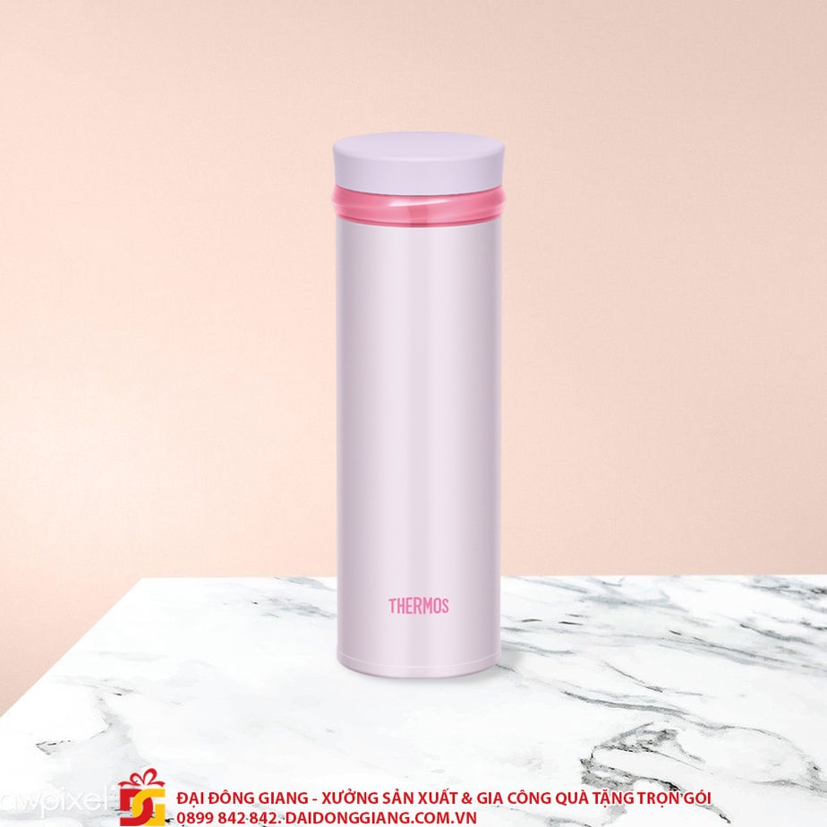 Bình giữ nhiệt thermos jno 502 đen xám