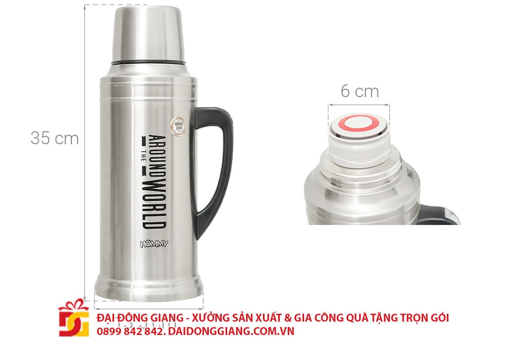 Binh giu nhiet inox 2000 ml hommy bt007 2