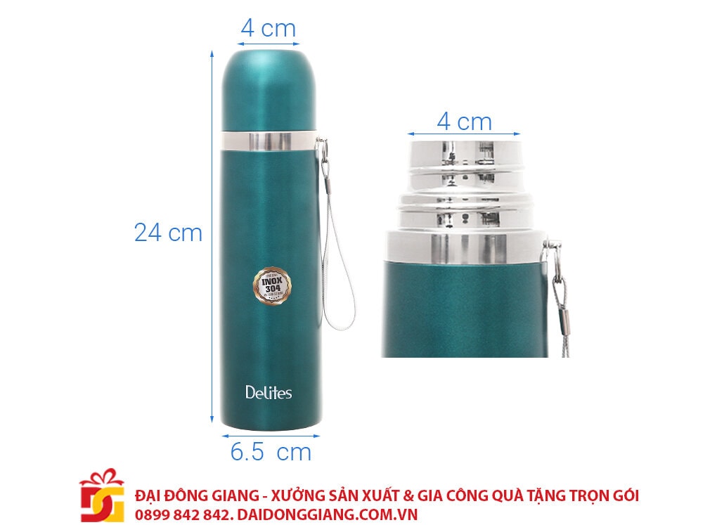 Bình giữ nhiệt inox 500 ml delites z5a