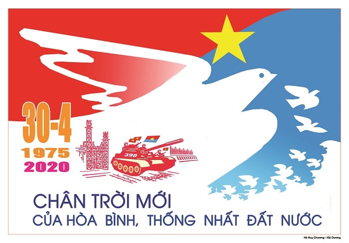 Banner ngay giai phong mien nam 15