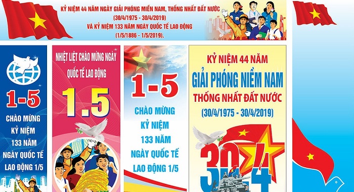 Banner ngay giai phong mien nam 5