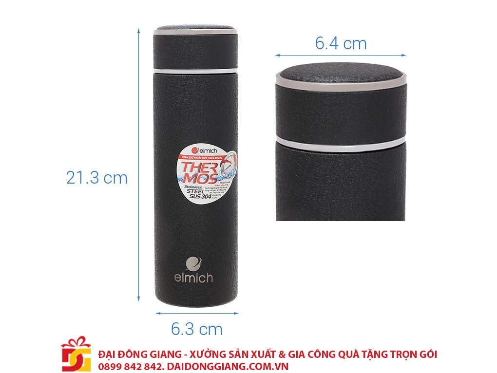 Binh giu nhiet elmich inox 304 420ml el3667 2