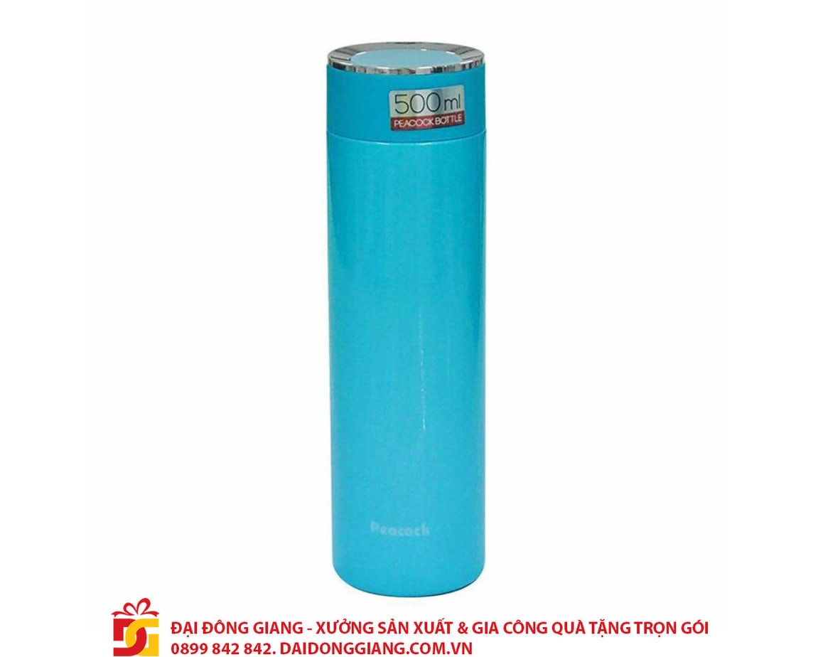 Bình giữ nhiệt peacock amm-50 màu xanh