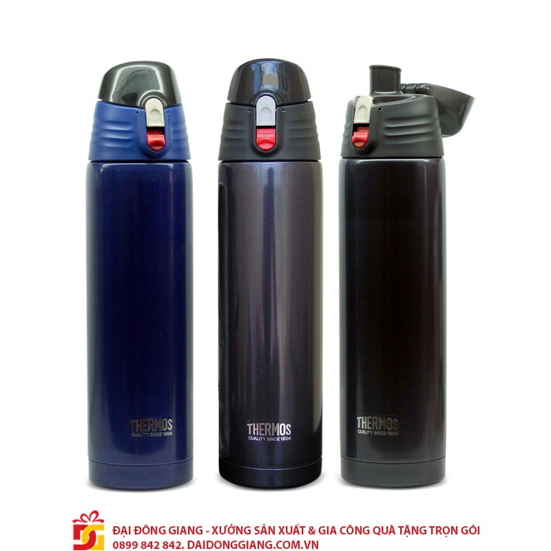 Bình giữ nhiệt Thermos màu tối