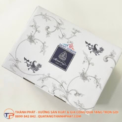 Bo am tra in logo thoi trang