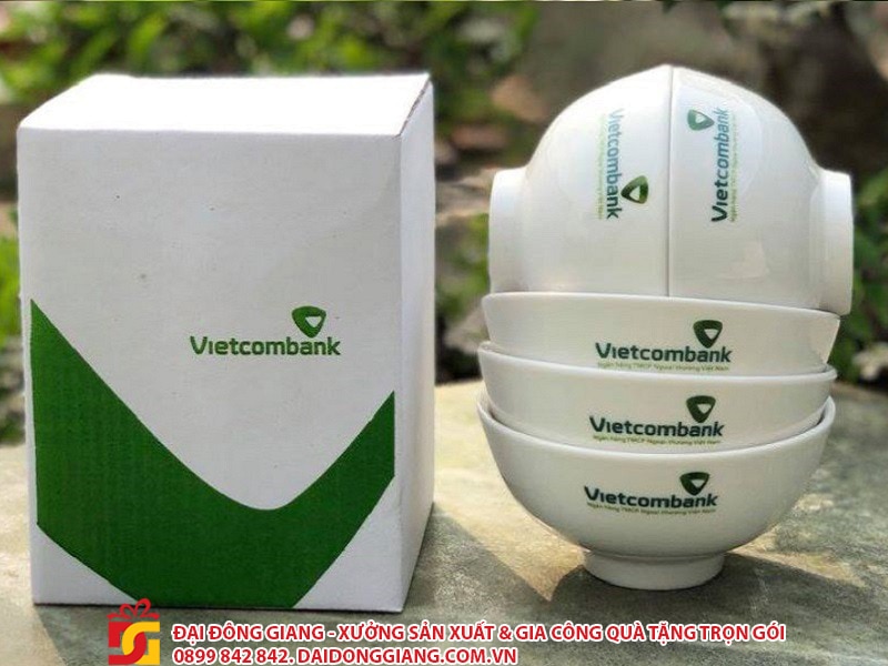 Bộ bát ăn vietcombank