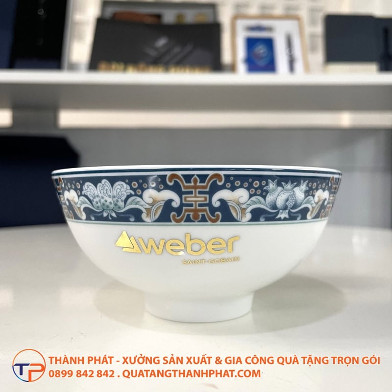 Bộ Chén Đĩa In Logo Mẫu 1 23 Bo chen dia in logo mau 1 thoi trang