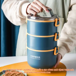 Hộp Đựng Cơm Simple 17 Hop dung com mau simple tien dung