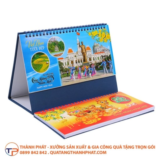 Lịch giấy để bàn chữ m - ảnh 2