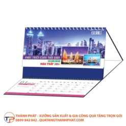 Lịch Giấy Để Bàn Chữ M 8 Lich giay de ban chu m hien dai
