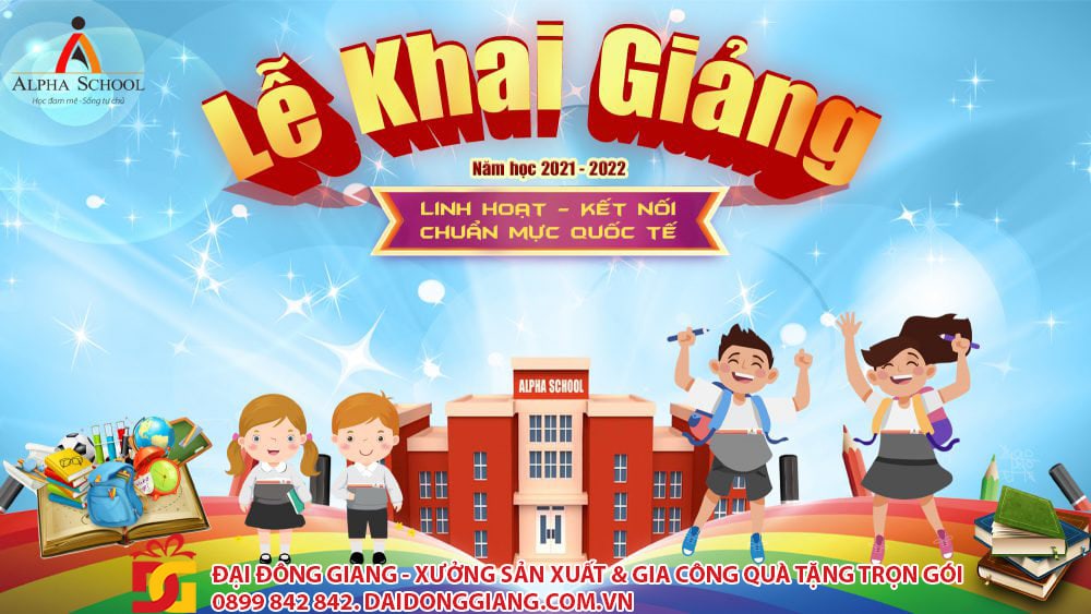 Poster khai giảng