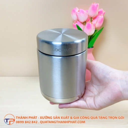 Hộp đựng cơm kim loại in logo power - ảnh 10