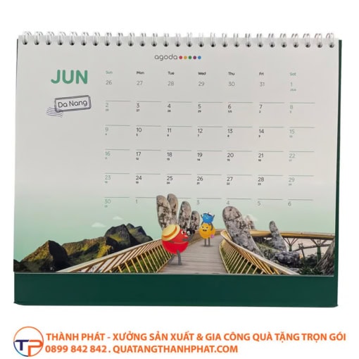 In lịch giấy để bàn theo yêu cầu - ảnh 5