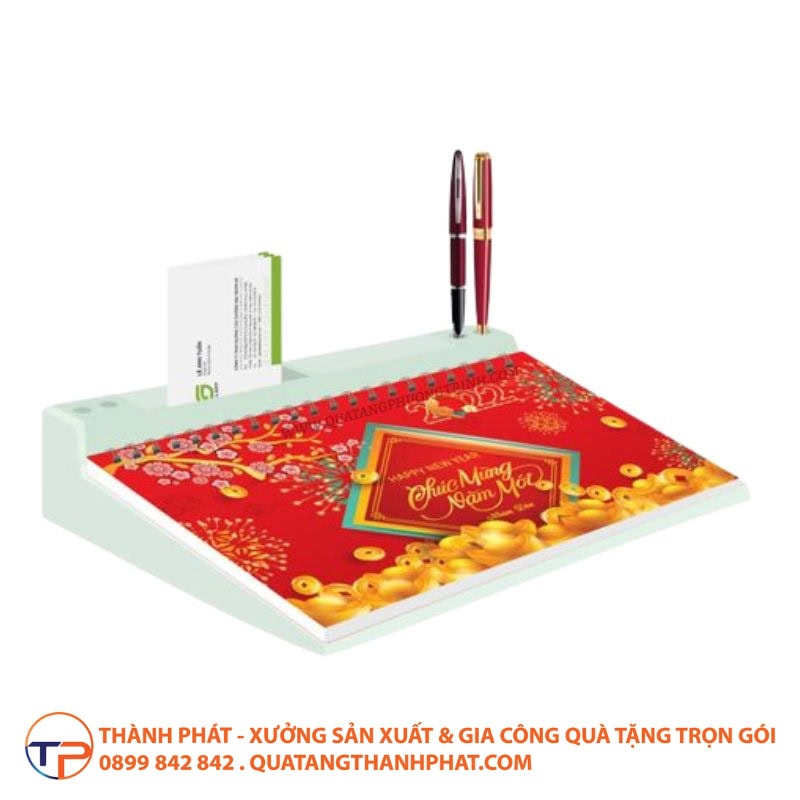 Lịch Giấy Để Bàn Đế Nhựa 22 Lich giay de ban de nhua hien dai
