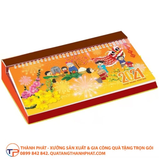 Lịch giấy để bàn đế nhựa - ảnh 2