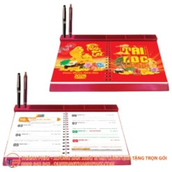 Lịch Giấy Để Bàn Đế Nhựa 19 Lich giay de ban de nhua sang trong 1