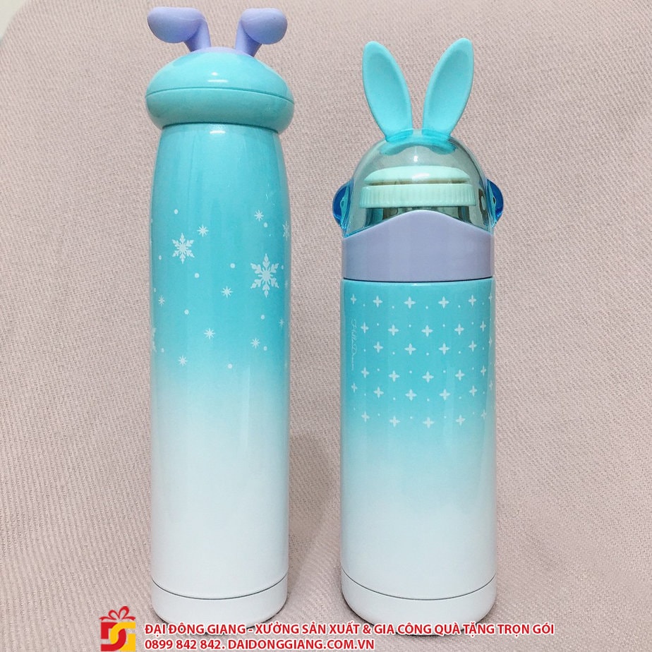 Bình giữ nhiệt hello dream tai thỏ rabbit dễ thương