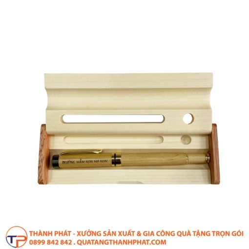 Bộ combo bút gỗ in khắc theo yêu cầu - ảnh 7