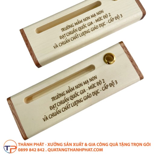 Bộ combo bút gỗ in khắc theo yêu cầu - ảnh 3