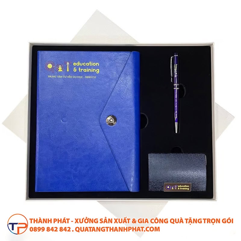 Set qua tang so tay but ky namecard cao cap