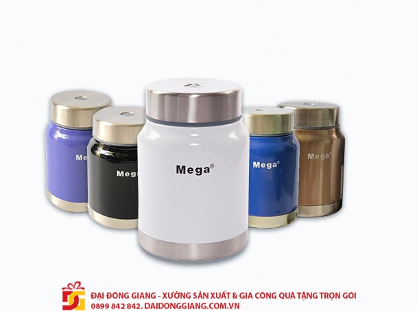 Binh giu nhiet dung thuc an mega inox 500ml 1