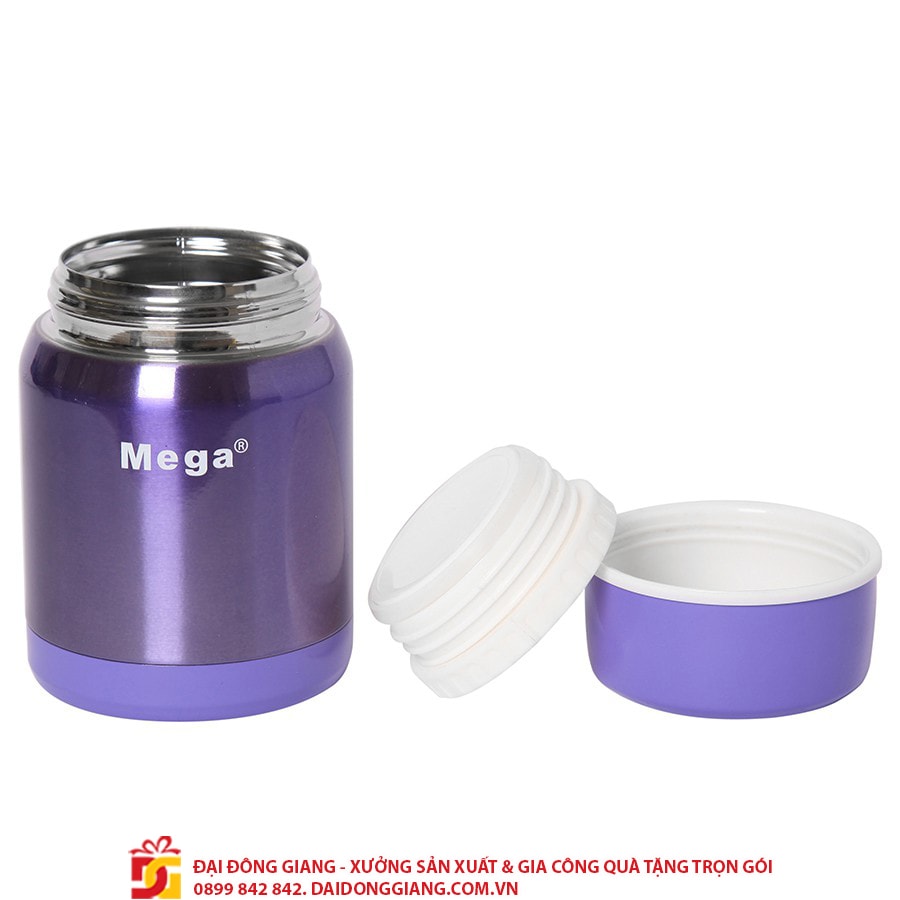 Binh giu nhiet dung thuc an mega inox 500ml 2