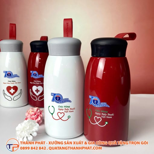 Bình giữ nhiệt in logo chào mừng ngày thầy thuốc việt nam bgn89 - ảnh 5