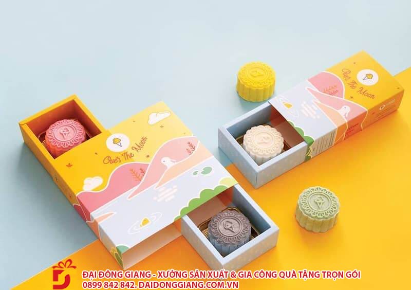 Mẫu hộp giấy đựng bánh kẹo xinh xắn