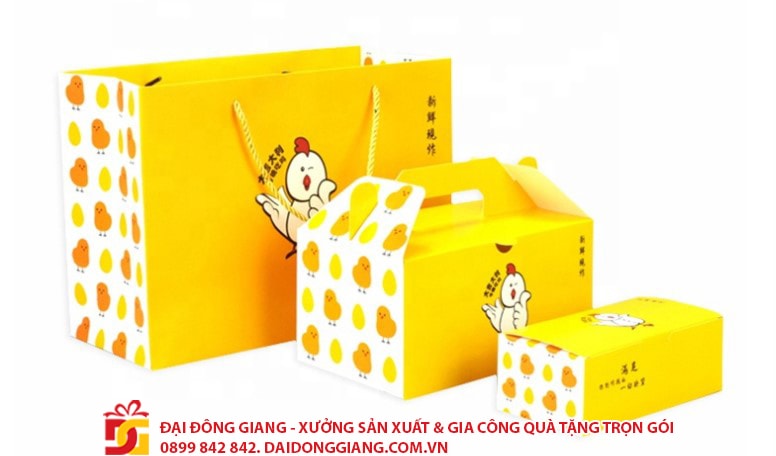 Hộp giấy đựng gà rán 10