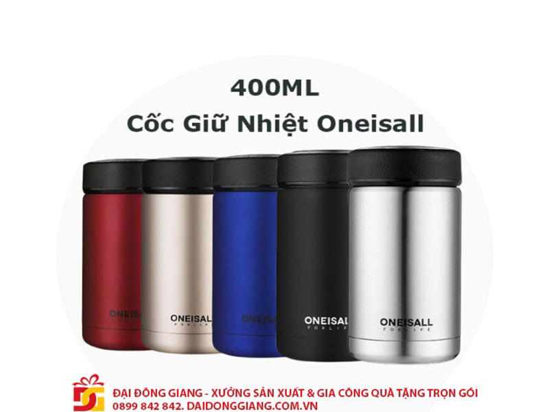 Top mẫu ly giữ nhiệt oneisall thiết kế sang trọng