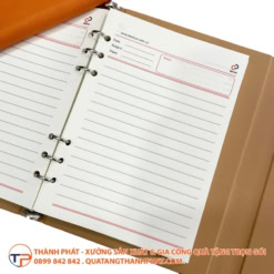 Sổ Tay Bìa Cứng Có Khoen Cài 22 So tay bia cung co khoen cai cao cap 1